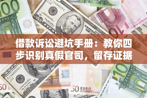 北京借款诉讼避坑手册：教你四步识别真假官司，留存证据不踩雷