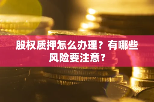 北京股权质押怎么办理？有哪些风险要注意？